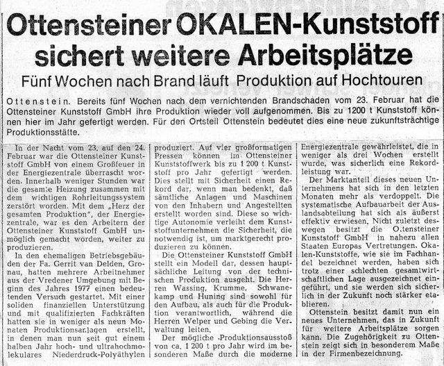 1978-Zeitungsbericht Brand