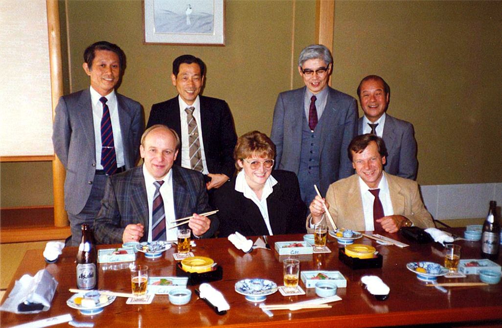 1989 Besuch in Asien